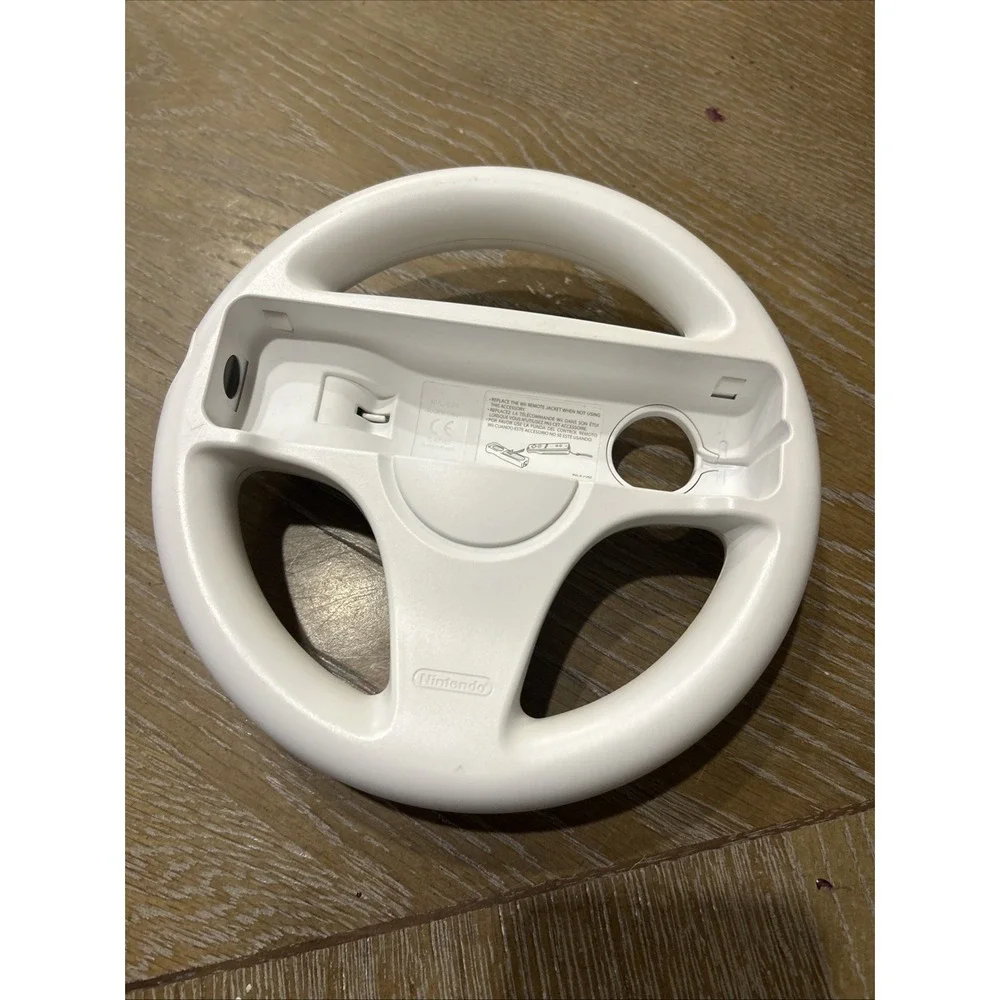Mario Kart Wii (Nintendo Wii 2008) CIB Complete In Box & Steering Wheel OEM